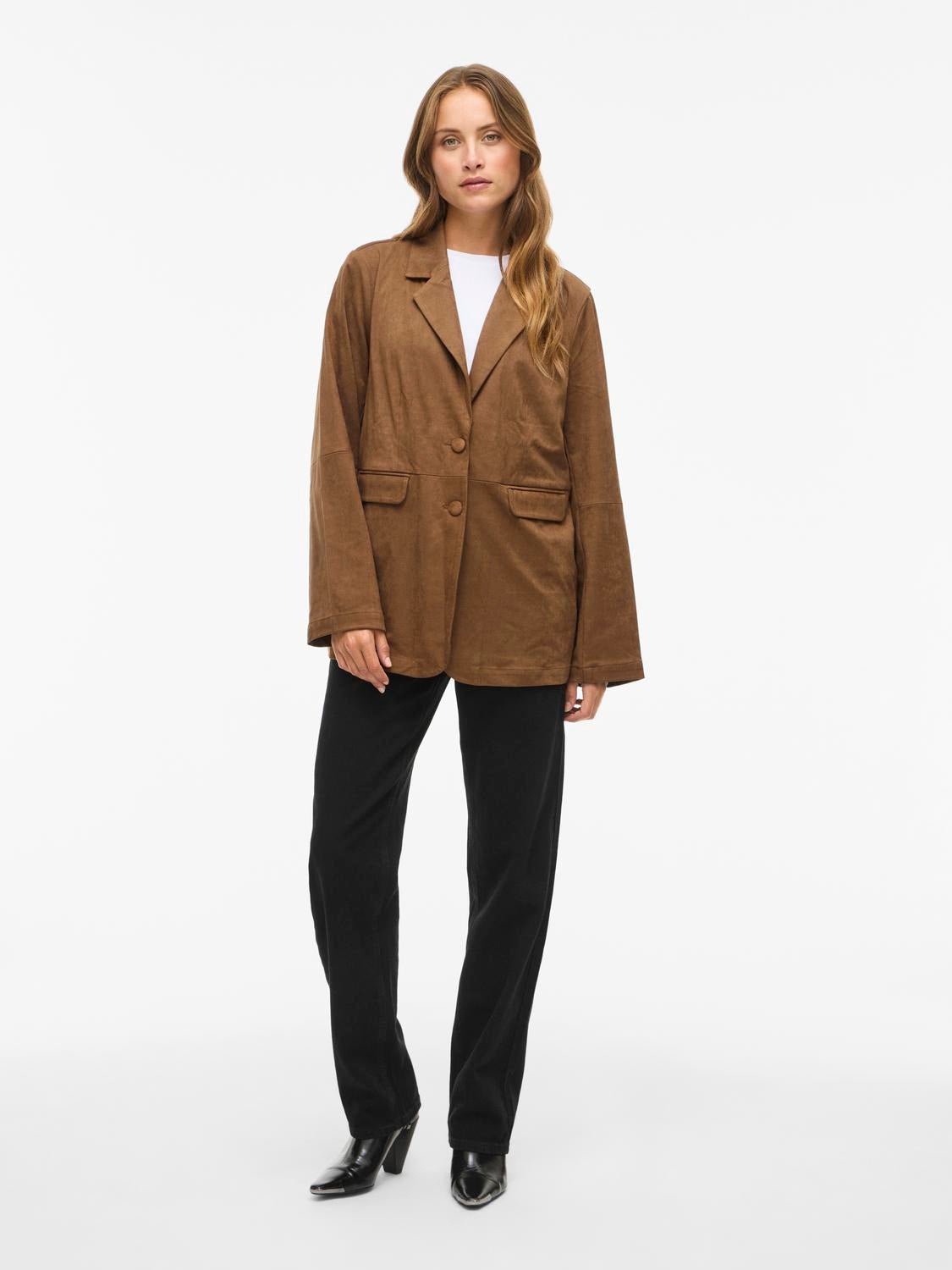 VIHENA Blazer - Argan Oil - VERO MODA & VILA Bergvik